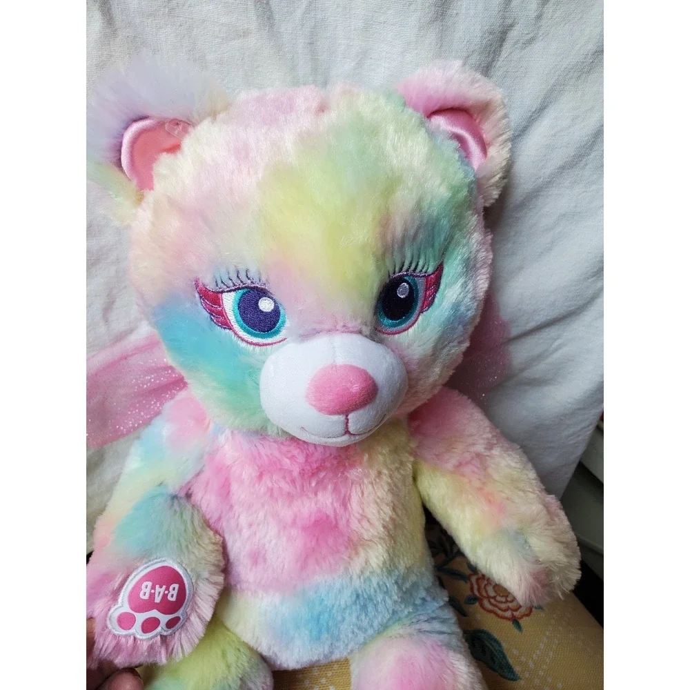 Build A Bear Fairy Bear Plush Pastel Tie Dye 16